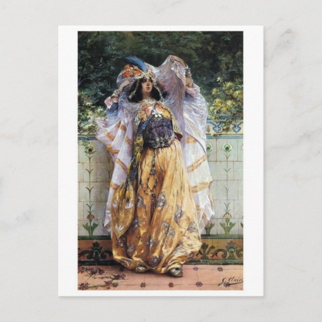 Cartão Postal Cartão-postal de pintura clássico (Frente)