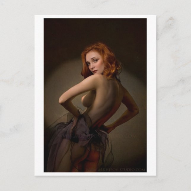 Cartão Postal Cartão-postal de pintura clássico (Frente)