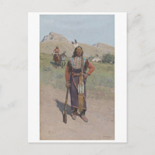 Cartão Postal Cartão-postal de pintura clássico