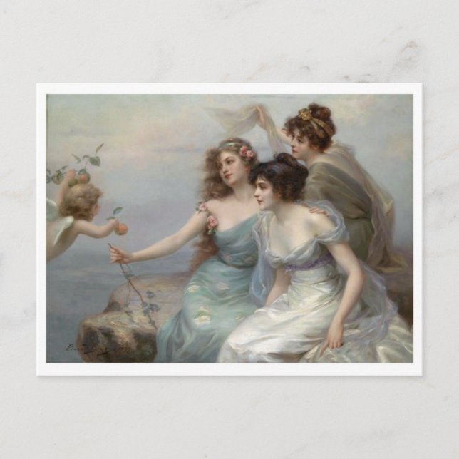 Cartão Postal Cartão-postal de pintura clássico (Frente)