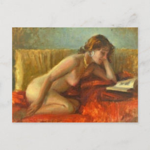 Cartão Postal Cartão-postal de pintura clássico