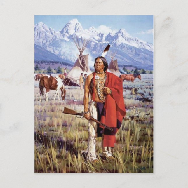 Cartão Postal Cartão-postal de pintura clássico (Frente)