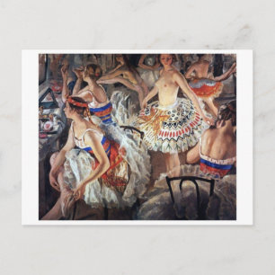 Cartão Postal Cartão-postal de pintura clássico