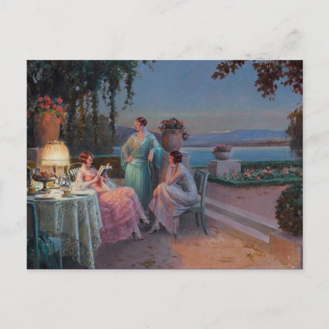 Cartão Postal Cartão-postal de pintura clássico (Frente)