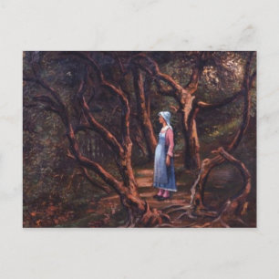 Cartão Postal Cartão-postal de pintura clássico
