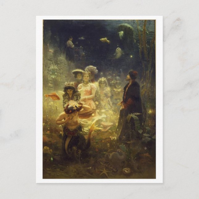 Cartão Postal Cartão-postal de pintura clássico (Frente)