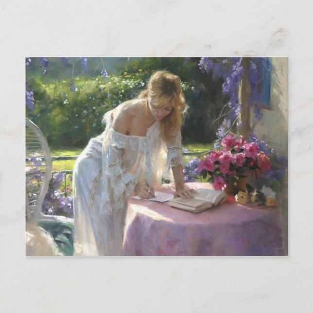 Cartão Postal Cartão-postal de pintura clássico (Frente)