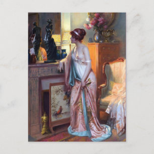 Cartão Postal Cartão-postal de pintura clássico