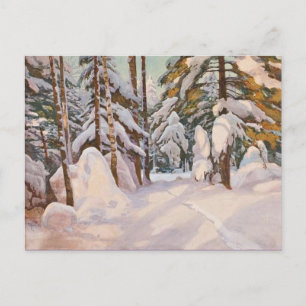 Cartão Postal Cartão-postal de pintura clássico