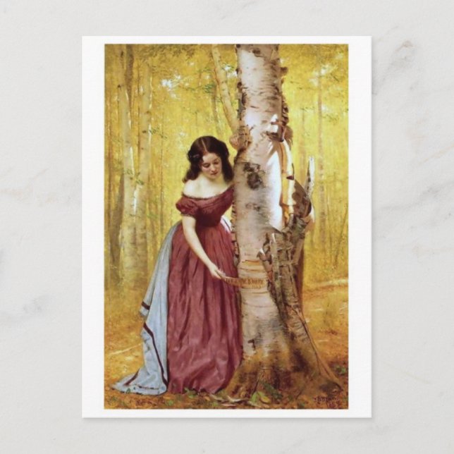 Cartão Postal Cartão-postal de pintura clássico (Frente)