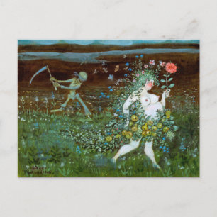 Cartão Postal Cartão-postal de pintura clássico