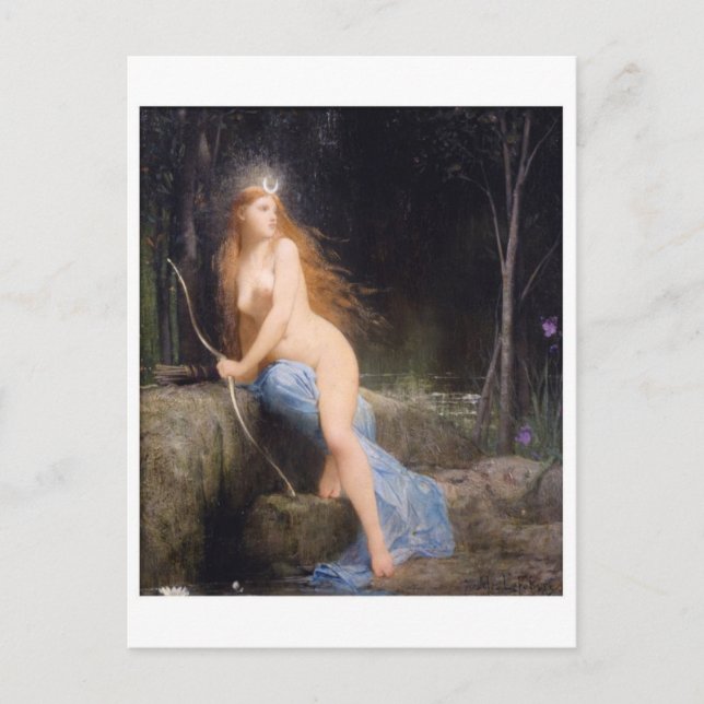 Cartão Postal Cartão-postal de pintura clássico (Frente)