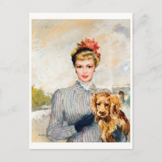 Cartão Postal Cartão-postal de pintura clássico (Frente)