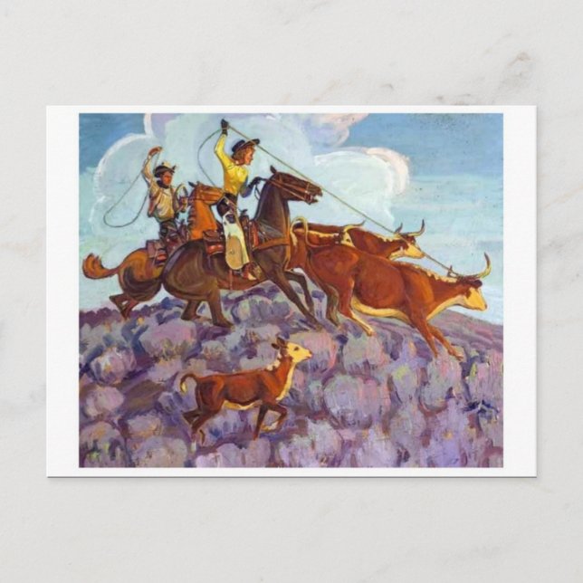 Cartão Postal Cartão-postal de pintura clássico (Frente)