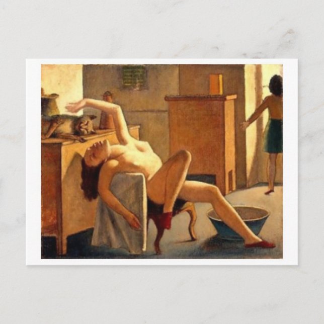 Cartão Postal Cartão-postal de pintura clássico (Frente)