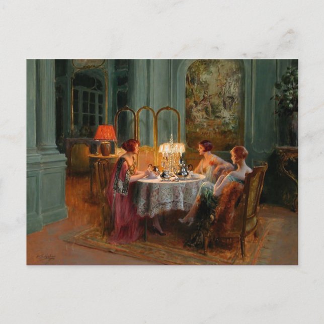 Cartão Postal Cartão-postal de pintura clássico (Frente)