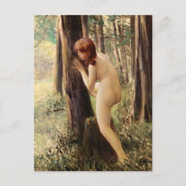 Cartão Postal Cartão-postal de pintura clássico (Frente)