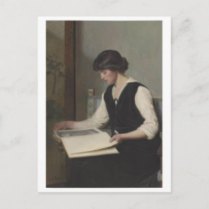 Cartão Postal Cartão-postal de pintura clássico