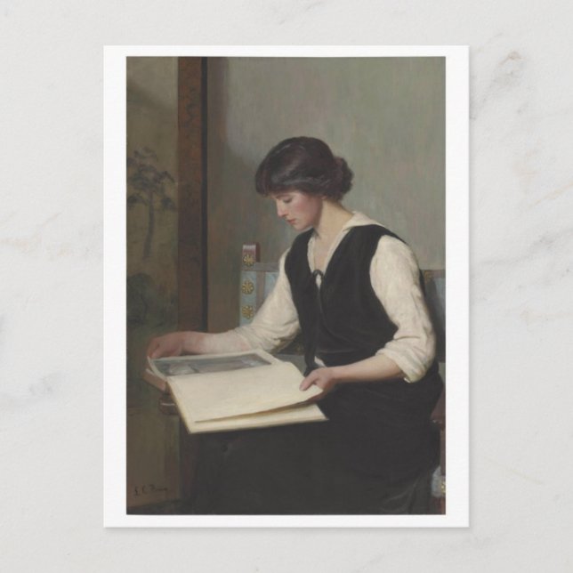 Cartão Postal Cartão-postal de pintura clássico (Frente)
