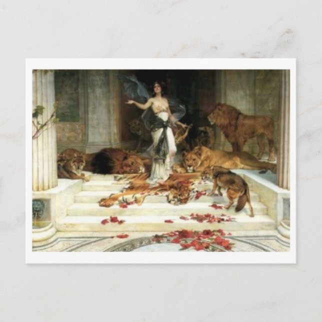 Cartão Postal Cartão-postal de pintura clássico (Frente)