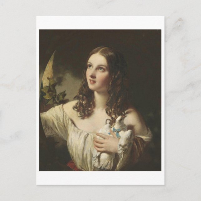 Cartão Postal Cartão-postal de pintura clássico (Frente)