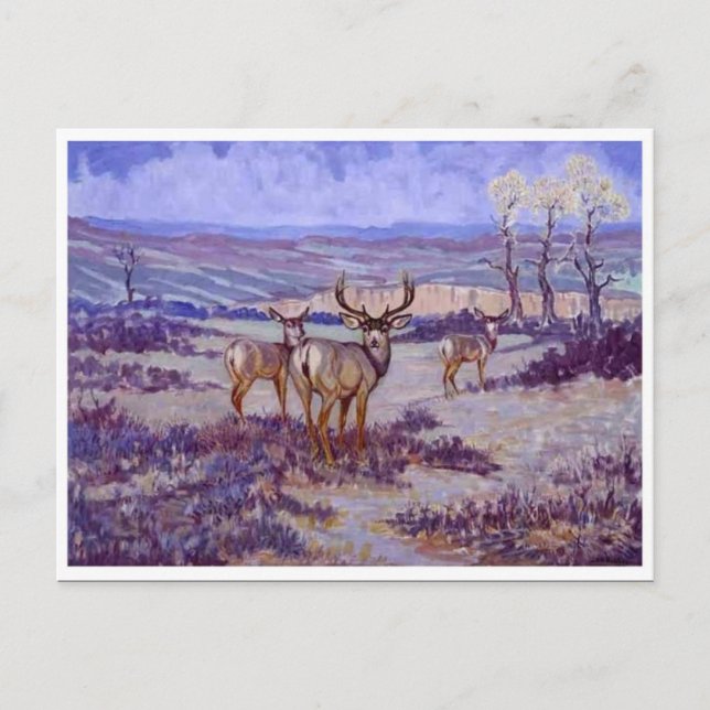 Cartão Postal Cartão-postal de pintura clássico (Frente)