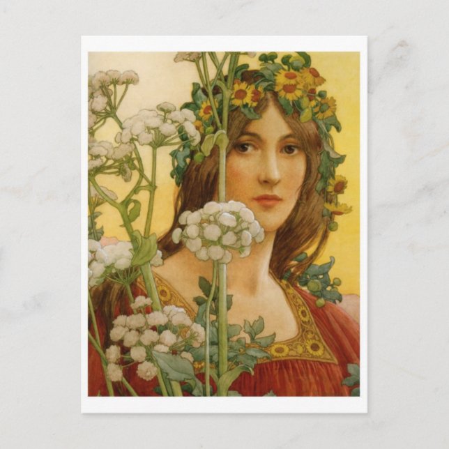 Cartão Postal Cartão-postal de pintura clássico (Frente)