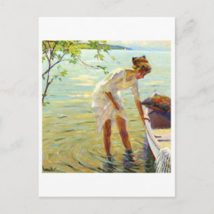 Cartão Postal Cartão-postal de pintura clássico