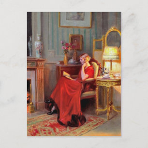 Cartão Postal Cartão-postal de pintura clássico