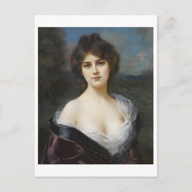 Cartão Postal Cartão-postal de pintura clássico (Frente)