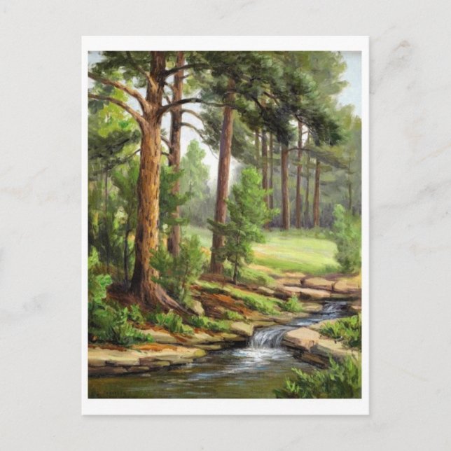 Cartão Postal Cartão-postal de pintura clássico (Frente)