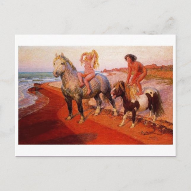 Cartão Postal Cartão-postal de pintura clássico (Frente)