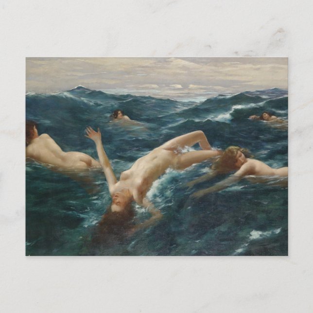 Cartão Postal Cartão-postal de pintura clássico (Frente)