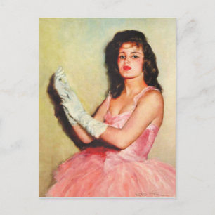 Cartão Postal Cartão-postal de pintura clássico