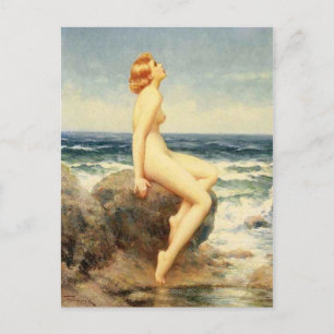 Cartão Postal Cartão-postal de pintura clássico