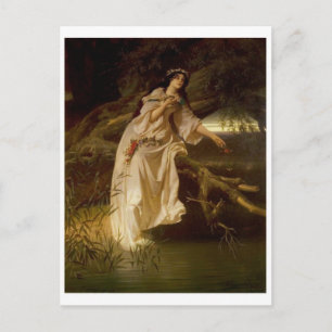Cartão Postal Cartão-postal de pintura clássico