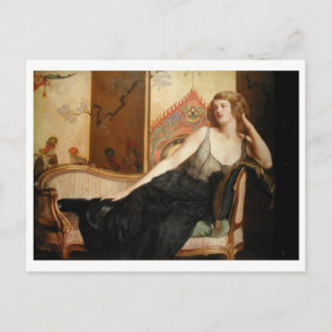 Cartão Postal Cartão-postal de pintura clássico
