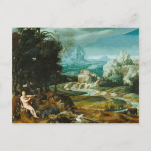 Cartão Postal Cartão-postal de pintura clássico