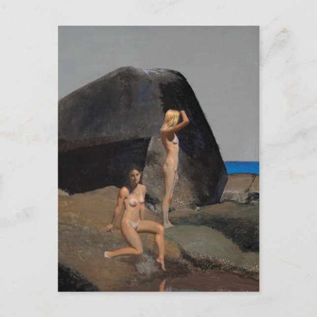 Cartão Postal Cartão-postal de pintura clássico (Frente)