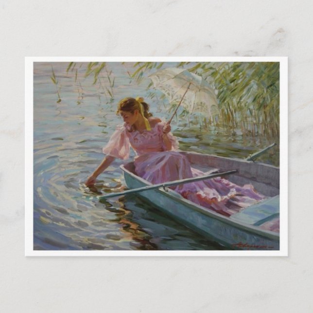 Cartão Postal Cartão-postal de pintura clássico (Frente)