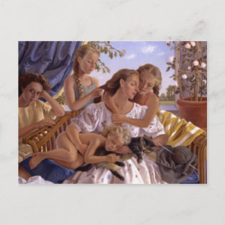 Cartão Postal Cartão-postal de pintura clássico