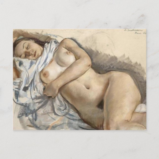 Cartão Postal Cartão-postal de pintura clássico (Frente)