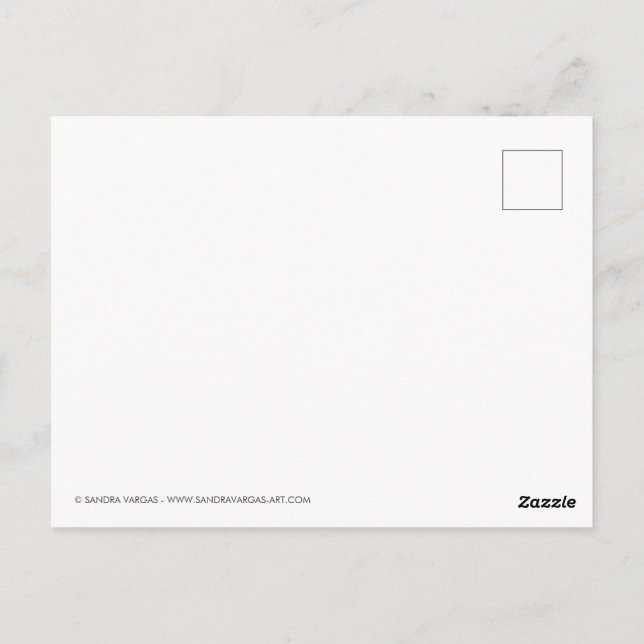 Cartão Postal Cartão-postal de Poison Apple Halloween (Verso)