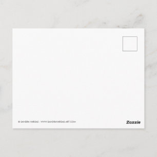 Cartão Postal Cartão-postal de Poison Apple Halloween