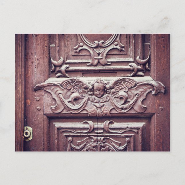 Cartão Postal Cartão-postal de porta de Paris antigo (Frente)