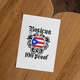 Cartão Postal Cartão-postal de Porto Rico dobrado