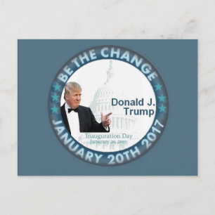 Cartão Postal Cartão-postal de posse do TRUMP
