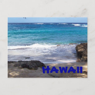 Cartão Postal Cartão-postal de praia havaiana