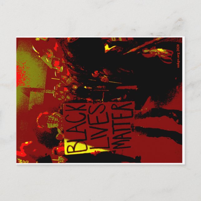 Cartão Postal Cartão-postal de Preto (Frente)