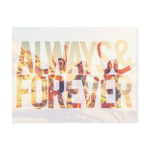 Cartão-postal de Proposta de Bridesmaid para Sempr